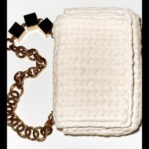 Zara brand new woven bag